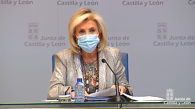 Verónica Casado, consejera de Sanidad.