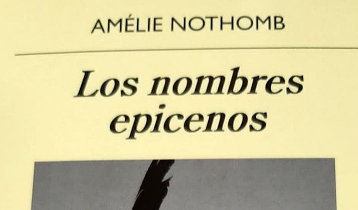 La autora Amélie Nothomb, a debate este martes en el Amistad-Numancia