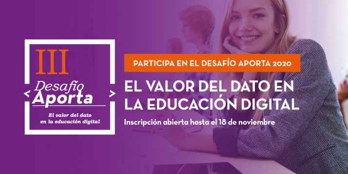 Abierta la convocatoria para participar en el Desafío Aporta 2020