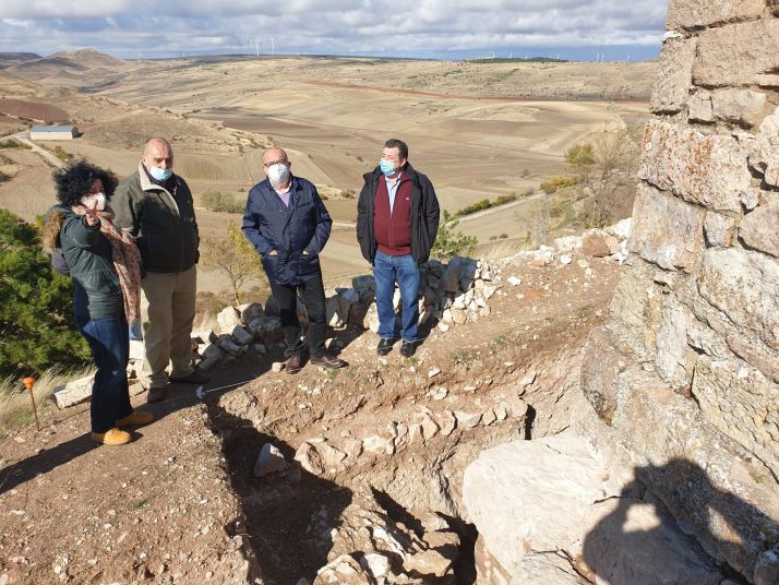 Medinaceli presenta un proyecto al 1,5% Cultural del Gobierno para la tercera fase de consolidación de la muralla romana