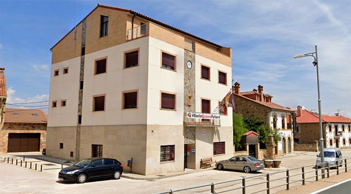 Una imagen de la casa consistorial de Golmayo. /GM