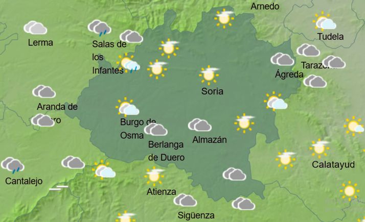 El tiempo en Soria: Comienza la inestabilidad
