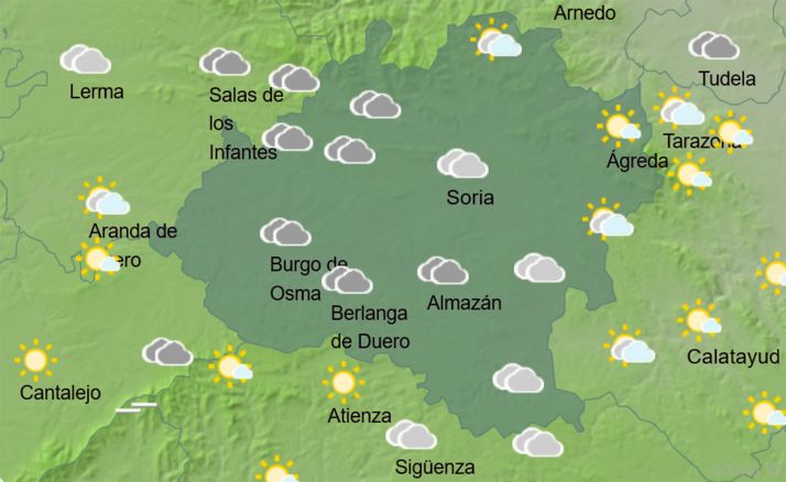El tiempo en Soria: Sigue la inestabilidad