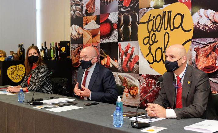 Presentación del informe sobre el marchamo de calidad castellano-leonés. /Jta.