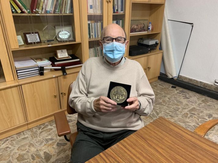 Cálido adiós del voleibol soriano a los Franciscanos y al Padre Sebas, impulsor de este deporte en la provincia