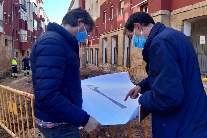 Las obras de las traseras de San Nicolás descubren una antigua galería