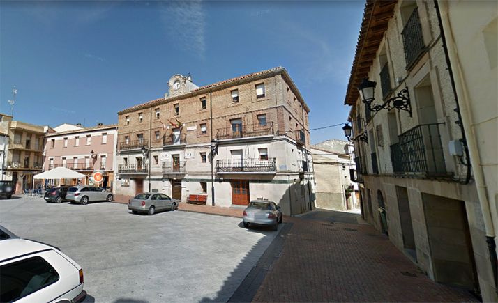 Imagen de la plaza de España, en el casco antiguo de la localidad. /GM