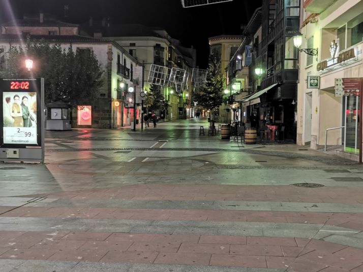 Soria cumple el toque de queda y a las 22:00 horas Soria se vacía