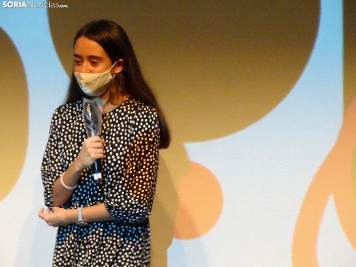 Sofía Calavia, la única fémina de los premiados. /SN