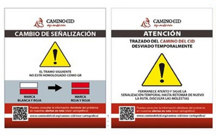Algunos de los nuevos distintivos. 7/CCD
