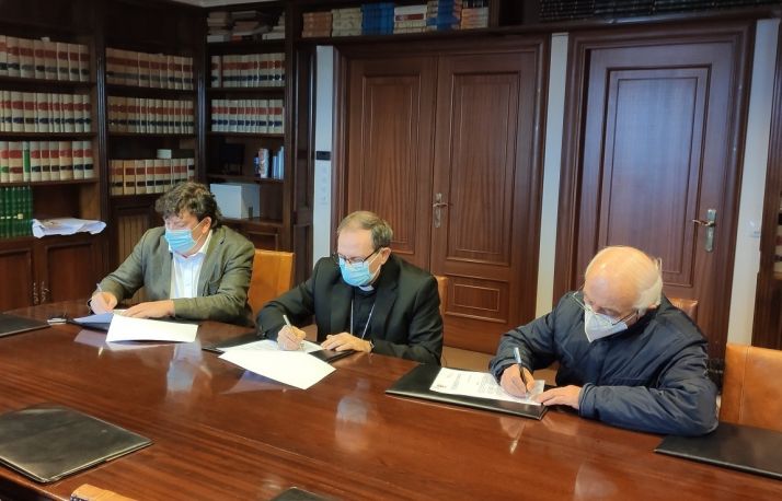 Almazán: Acuerdo para restaurar la iglesia de Nuestra Señora de Campanario