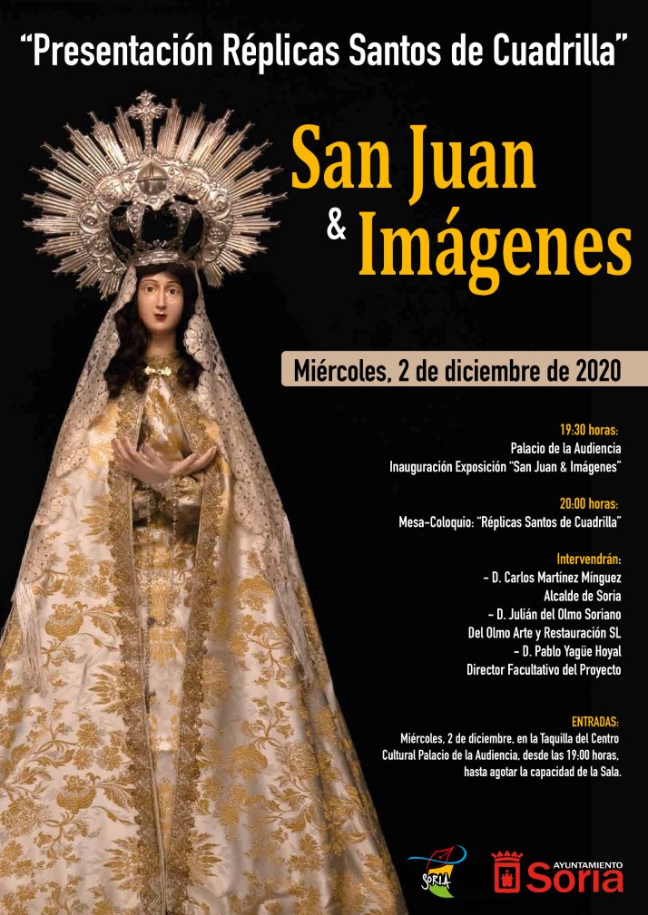 El miércoles abre una muestra en la Audiencia con las réplicas de los santos de cuadrilla