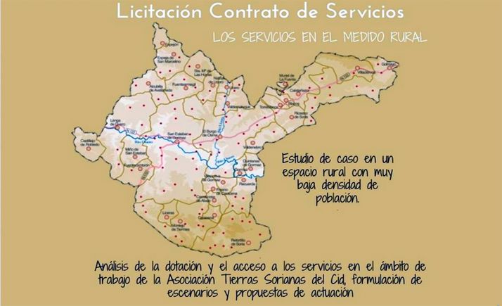 Tierras Sorianas del Cid licita la redacción de un informe sobre los servicios en su ámbito de actuación