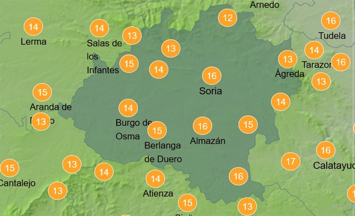 El tiempo en Soria: Bajan las temperaturas