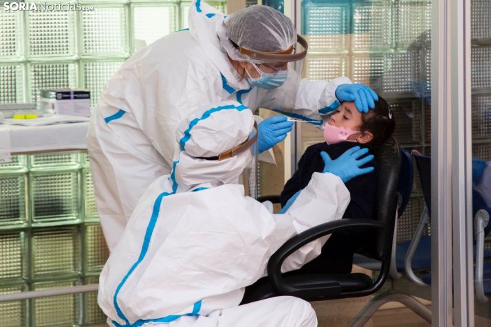 Los primeros 101 test del cribado masivo de Ólvega dan negativos