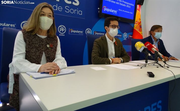 El PP presenta emniendas responsables por 53 M€ para los PGE en Soria