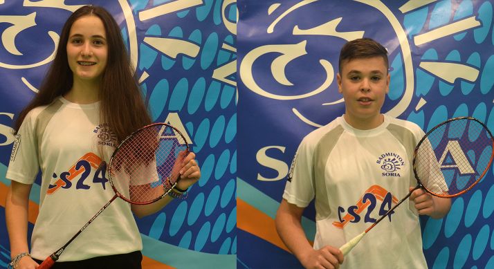  Ana Peñaranda y Javier Barrios, al Nacional sub-15 de bádminton