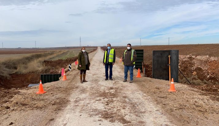 Las obras en las carreteras de Radona e Iruecha, muy avanzadas