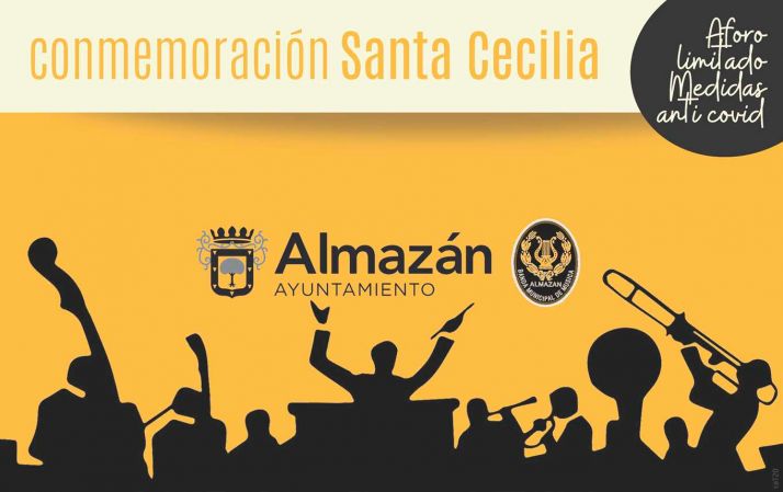 Almazán honrará a Santa Cecilia con dos sesiones de su Banda municipal de música