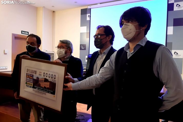 5,5 millones de cupones recorrerán España con la imagen del Monasterio de Santa María de Huerta