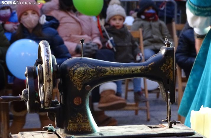 Una imagen del teatro en la plaza Mayor este viernes. /SN