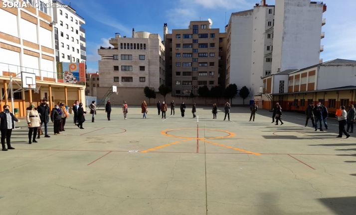 Una imagen de los distintos actos llevados a cabo en los colegios de la concertada en capital y provincia.