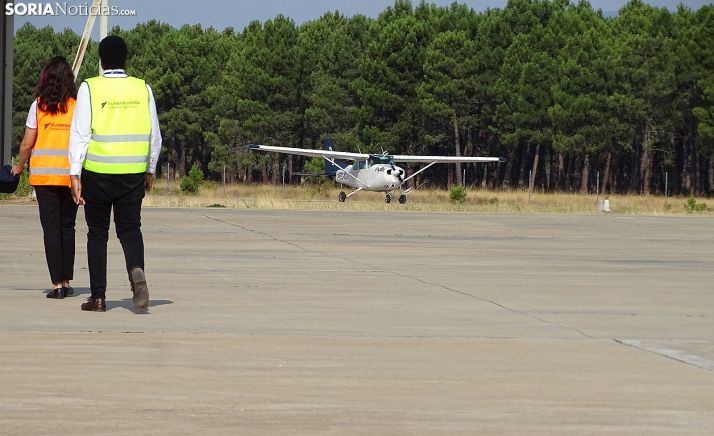 Impulso regional para la ampliación del aeródromo de Garray con 4 M€ 