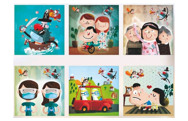 Aspace cuenta un cuento para protegerse del Covid-19