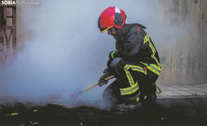 USO y UGT piden reunirse con Benito Serrano para abordar la situación de los bomberos provinciales