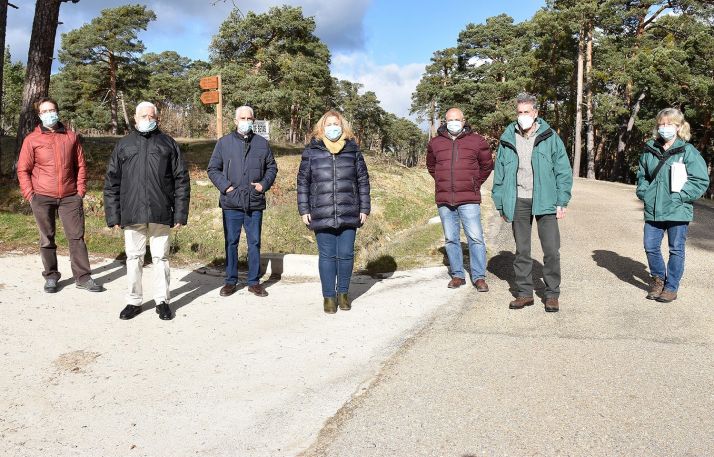 La Junta concluye la reparación de dos pistas forestales en Cabrejas del Pinar y la instalación de un nuevo puesto de vigilancia en Santa Inés
