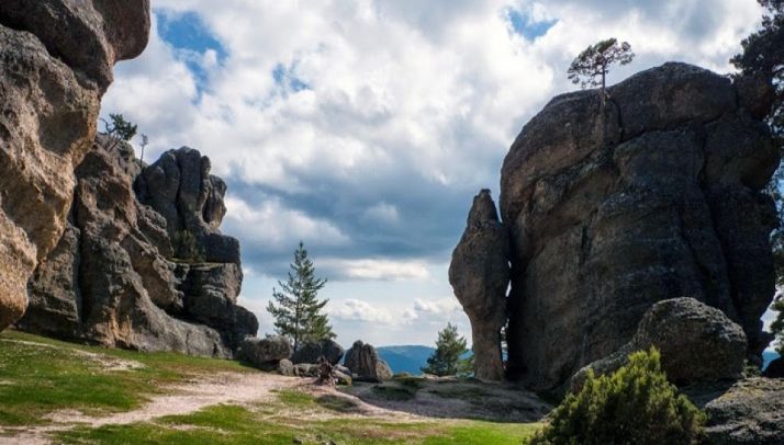 Una imagen del paraje de Castroviejo. 