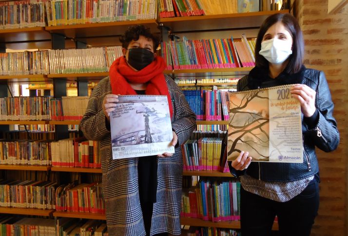 Almazán edita un calendario con pinturas de autores locales