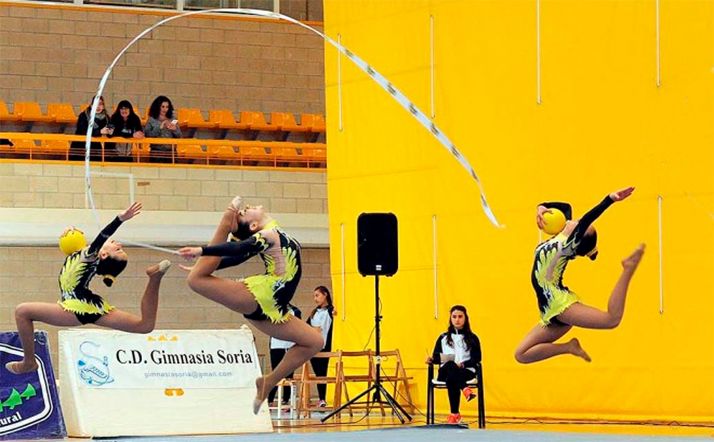 Excelentes resultados para el Gimnasia Soria en el Nacional de aeróbica