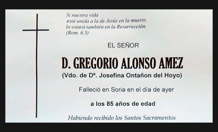 El funeral por Goyo Alonso, a las diez este domingo