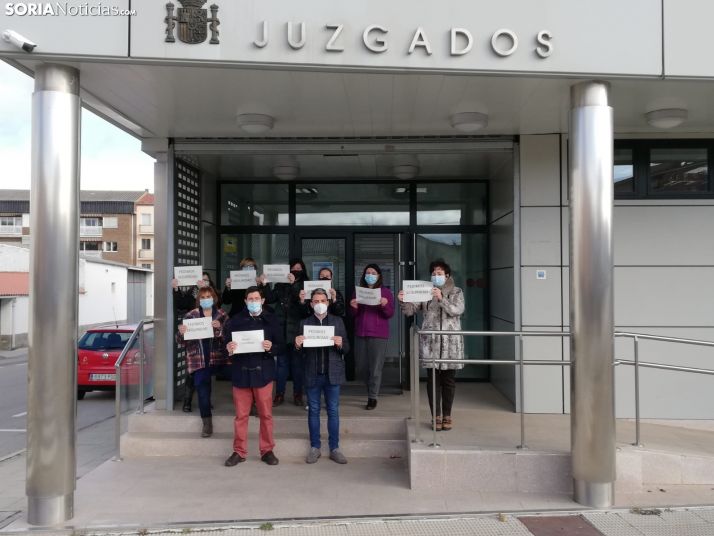 Reiteran la reclamación de medidas de seguridad en los juzgados de CyL y condena la agresión a la juez de Santa María la Real de Nieva