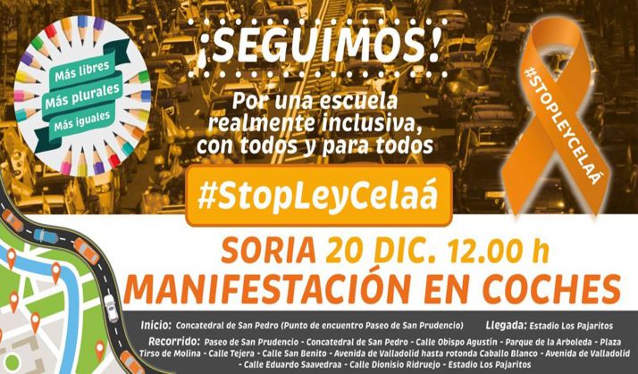 El cartel de la convocatoria. 