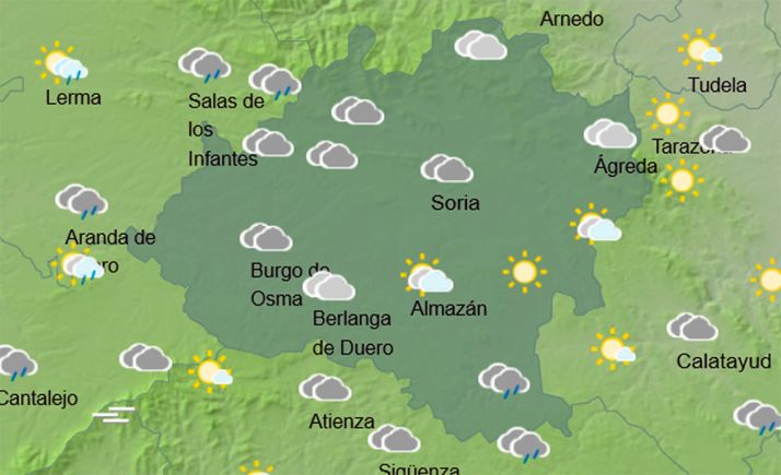El tiempo en Soria: Inestabilidad con bajada de las temperaturas