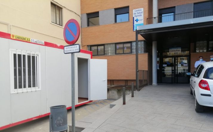 Coronavirus en Soria: El Sacyl comienza a instalar los 15 módulos climatizados en consultorios de la provincia