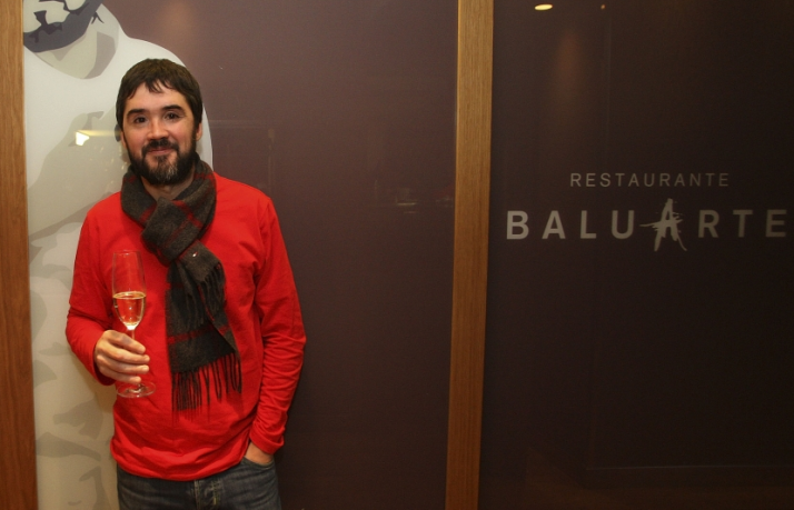 Óscar García, regente de Baluarte, en la capital. 