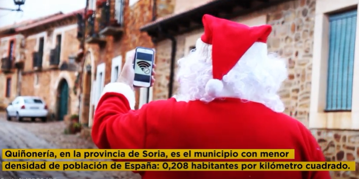 Ni Papá Noel entiende la falta de servicios en el ámbito rural de Castilla y León 