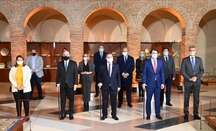 Aragón, Castilla-La Mancha y Castilla y León se unen para optar a los fondos europeos con proyectos conjuntos que respondan al reto demográfico