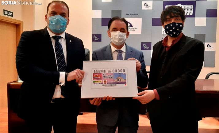 El reloj del ayuntamiento burgense marcará la hora en el cupón de la ONCE