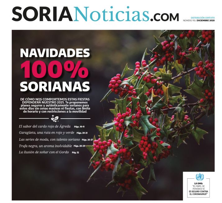 Soria Noticias ya está en la calle con una propuesta para unas navidades 100% sorianas y seguras