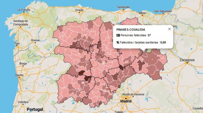 Coronavirus en Soria: ¿Cuántas personas han dado positivo por Covid y cuántas han fallecido en tu zona desde marzo?