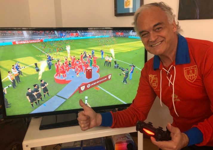 El eurodiputado González Pons gana con el Numancia la Champions en el Fifa