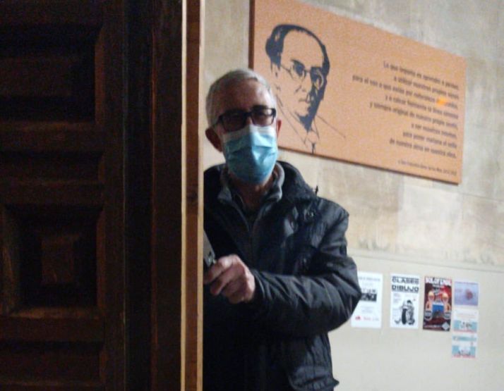 Despedida de Juanjo, conserje del Machado durante 37 años