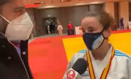 Rocío García, oro en el Campeonato de España de Judo
