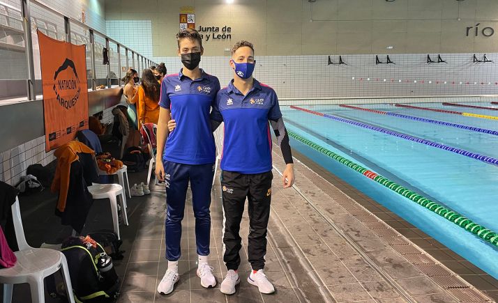 Los sorianos De Miguel y Salcedo, en la élite de la natación regional