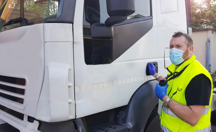 Los transportistas de CyL piden ser vacunados por ser personal prioritario