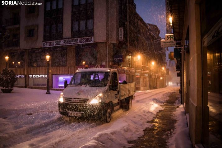 Soria aprovechará que la nevada pasa por Madrid